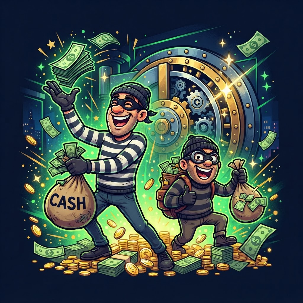 Cash Bandits RTG Slot